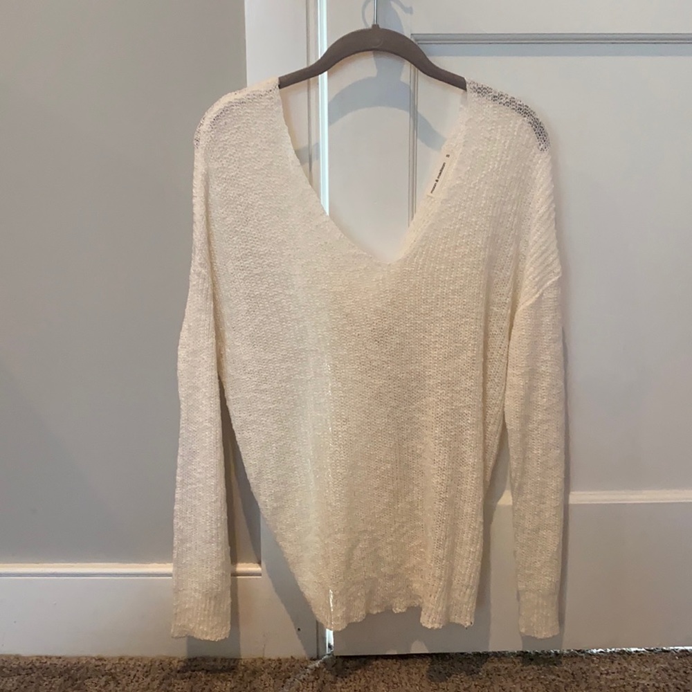 Twist Back Sweater